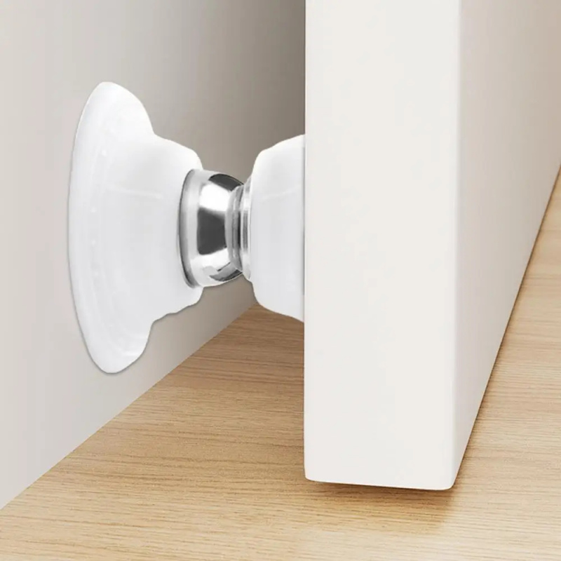 Magnetic Catch Door - Strong Magnetic Silicone Door Stopper: 1