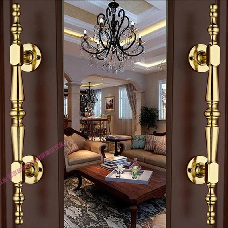 Furniture Hardware Antique - 1pcs European Handles Antique Bronze Villa