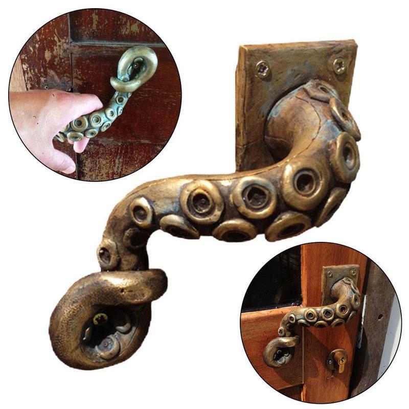 Furniture Joint Hardware - Vintage Octopus Door Knob Outdoor Hook