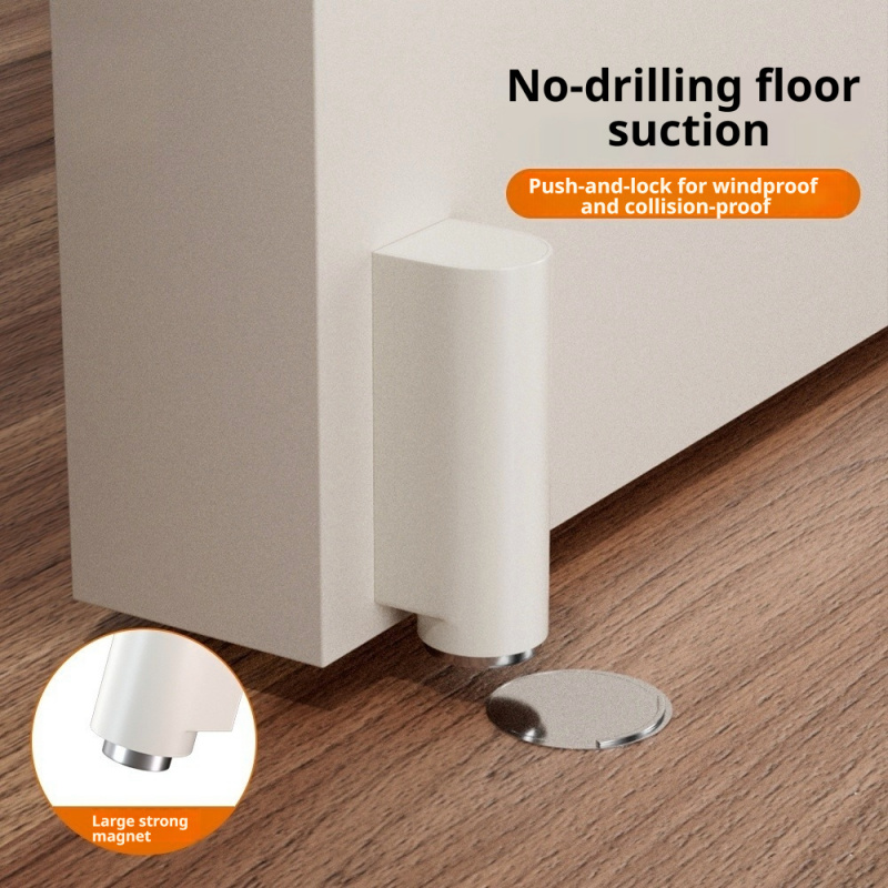 Magnetic Catch Door - Premium Magnetic Door Stopper Wall Protector