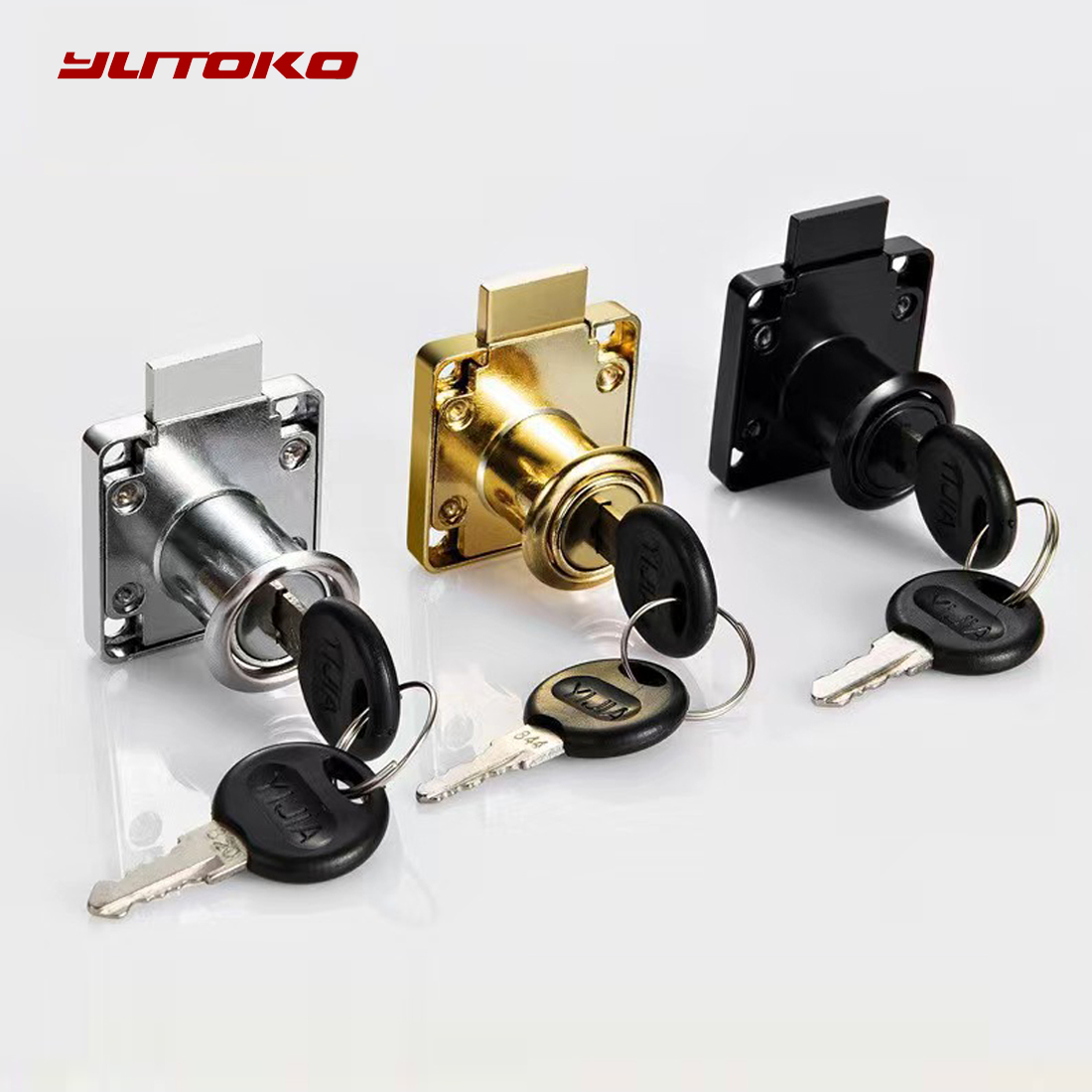 Furniture Hardware Bolts - Yutoko High-grade Desk Drawer Lock Wardrobe