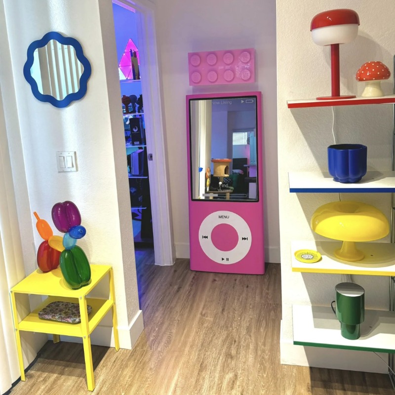 Furniture And Hardware Shop - Retro Full-length Mirror Full-body Home Bedroom