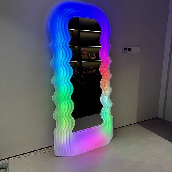 Furniture Hardware Store - Ins Wave Full Body Mirror Modern