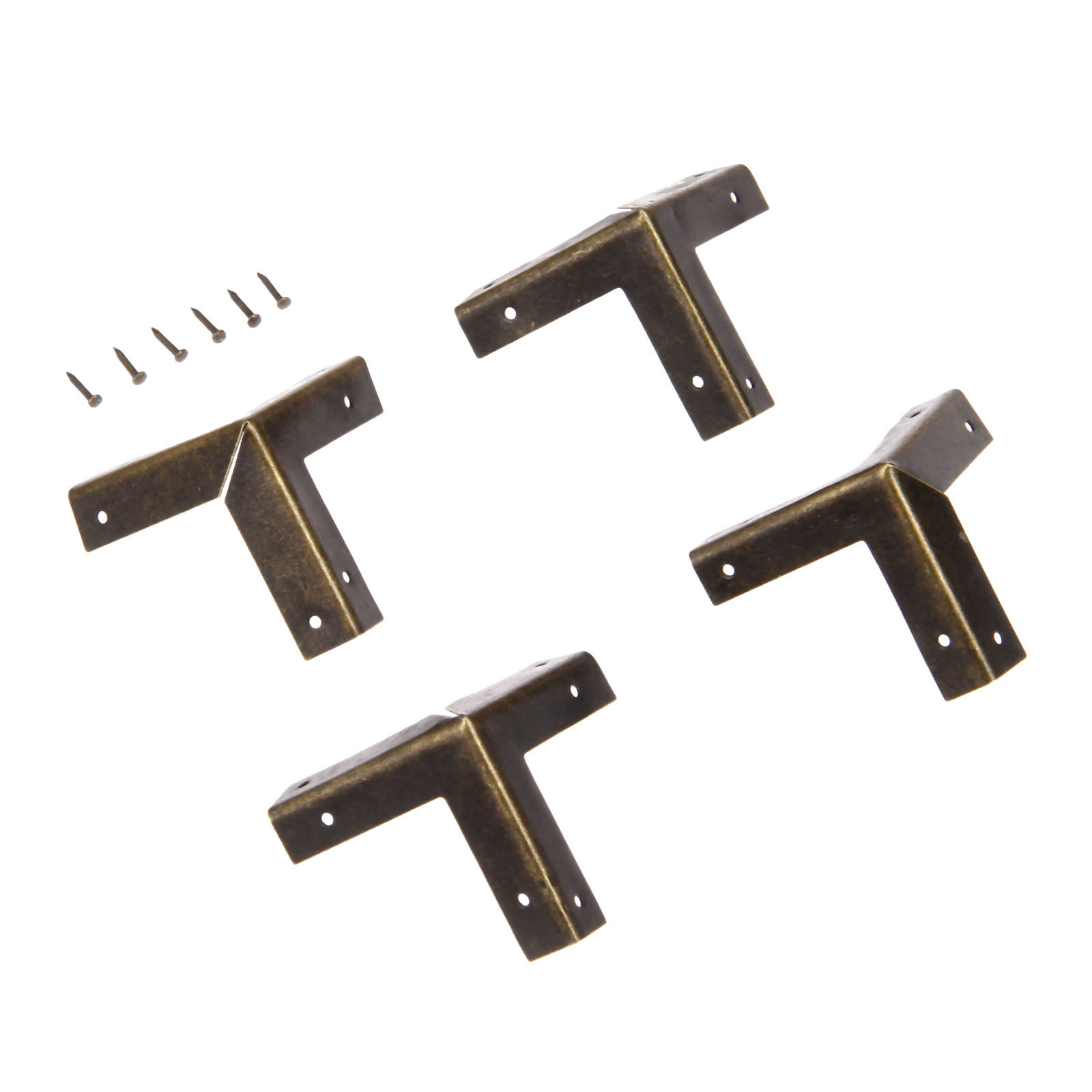 DRELD 4Pcs Antique Bronze Corn - Furniture Hardware Decorative 评论和价格