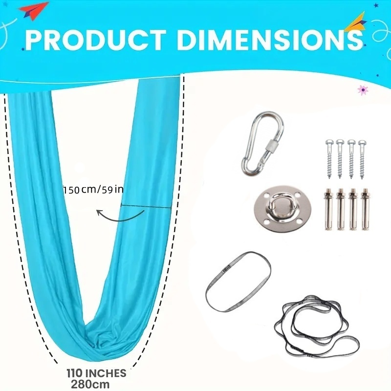 1.5*2.8m Elastic Swing Hammock - Furniture Joinery Hardware 评论和价格