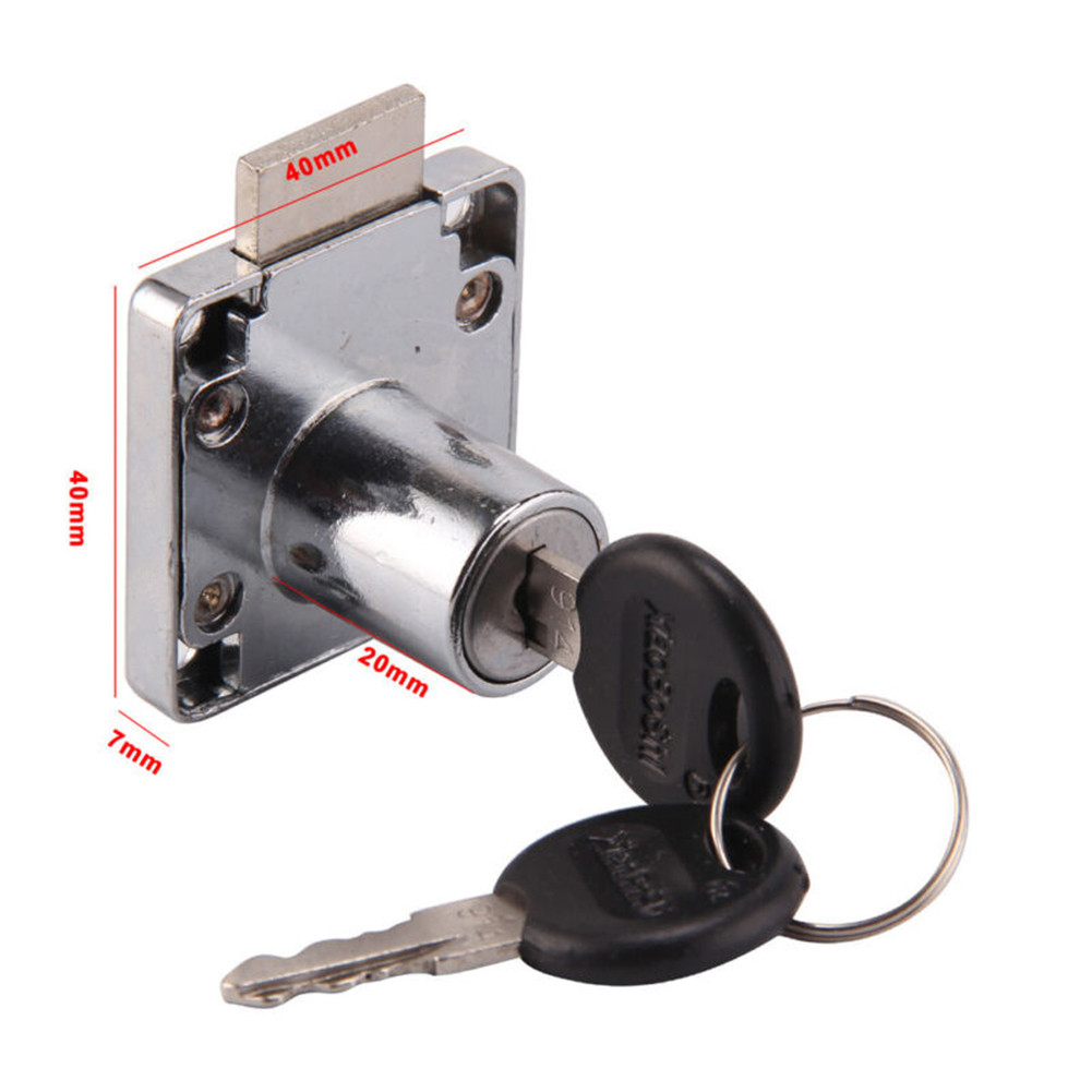 2 pcs Locks Cabinet Lock 4Keys - Brand Hardware Furniture 评论和价格