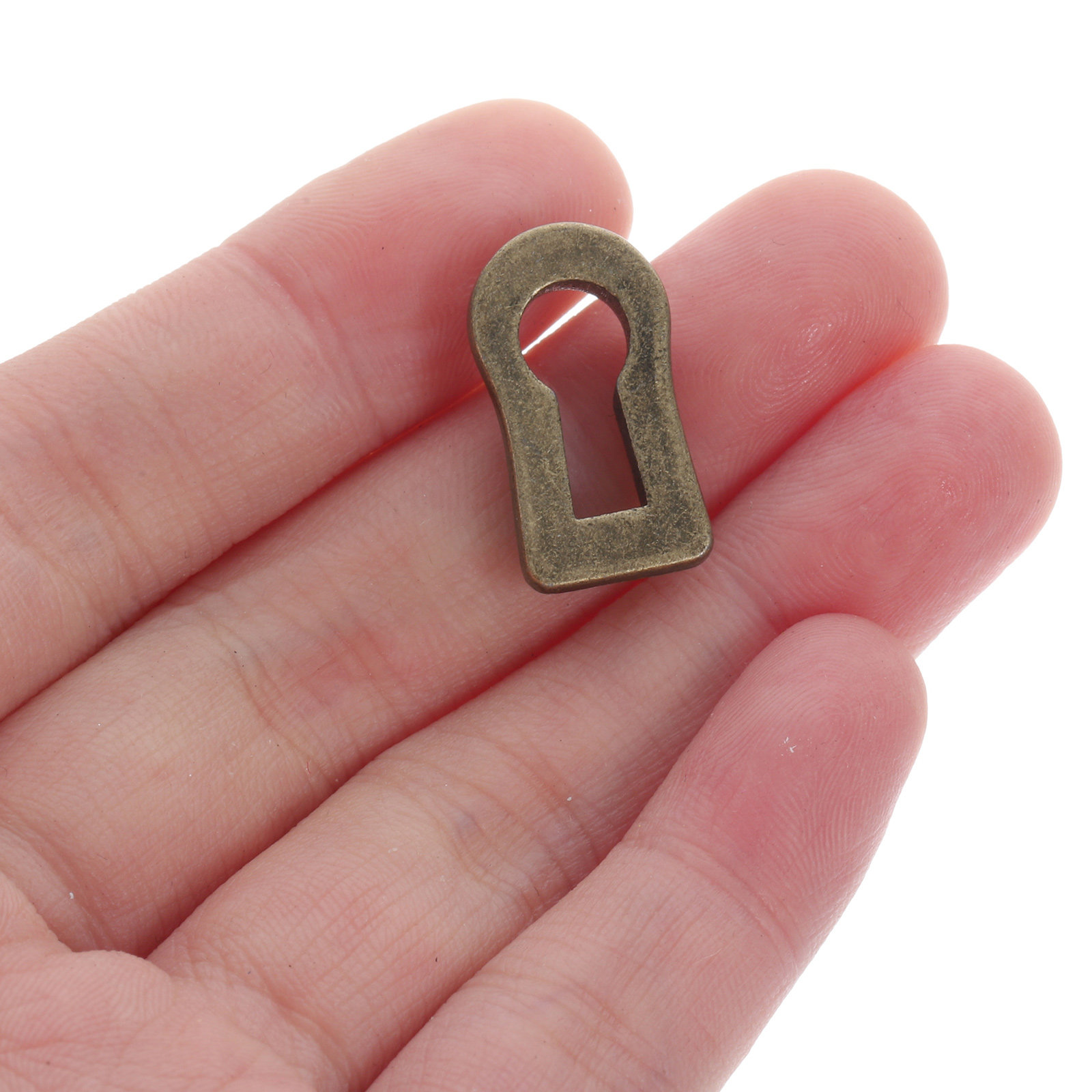 12Pcs Oval Zinc Alloy Keyhole  - Furniture Hardware Bolts 评论和价格