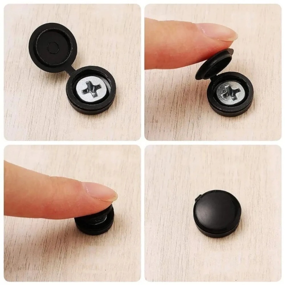 50/100/200 Pcs Black Practical - Furniture Hardware Replacement Parts 评论和价格