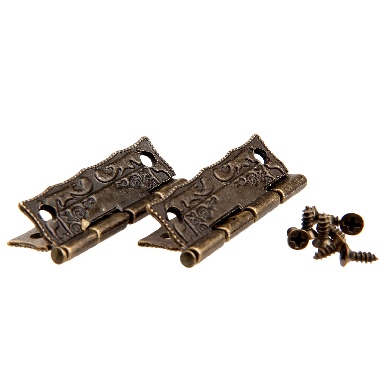 10pcs Hinges 36*23mm Iron Anti - Furniture Hardware Antique 评论和价格