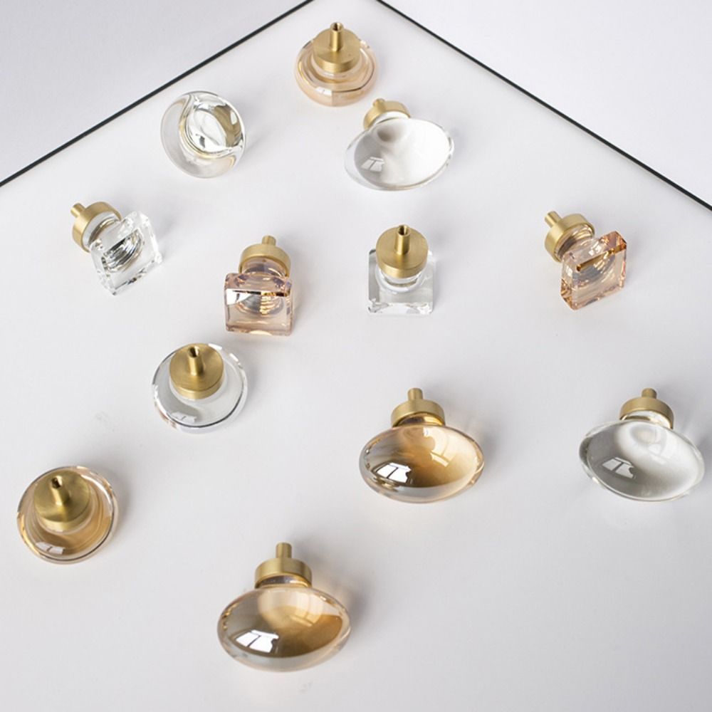 Crystal Glass Furniture Handle - Furniture Joint Hardware 评论和价格