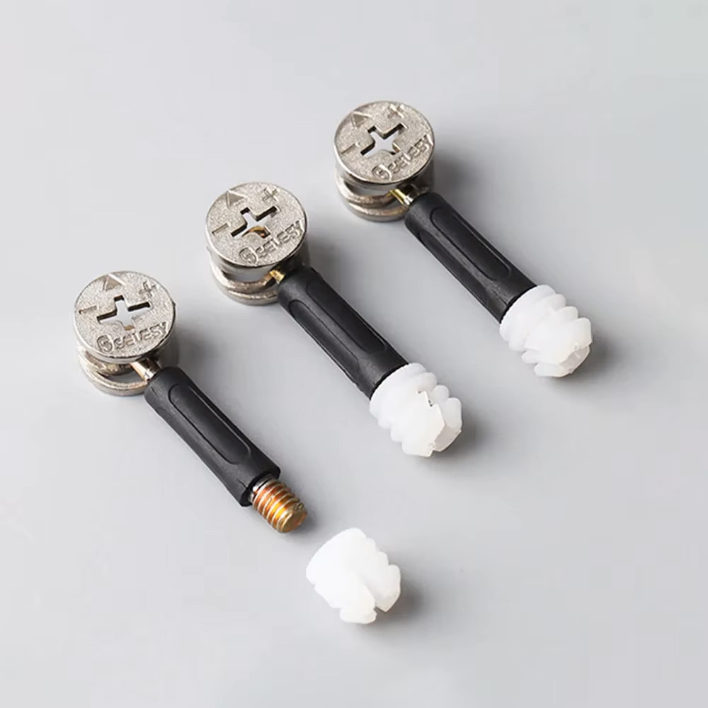 50/100Pcs 3 in 1 Furniture Con - Furniture Joinery Hardware 评论和价格