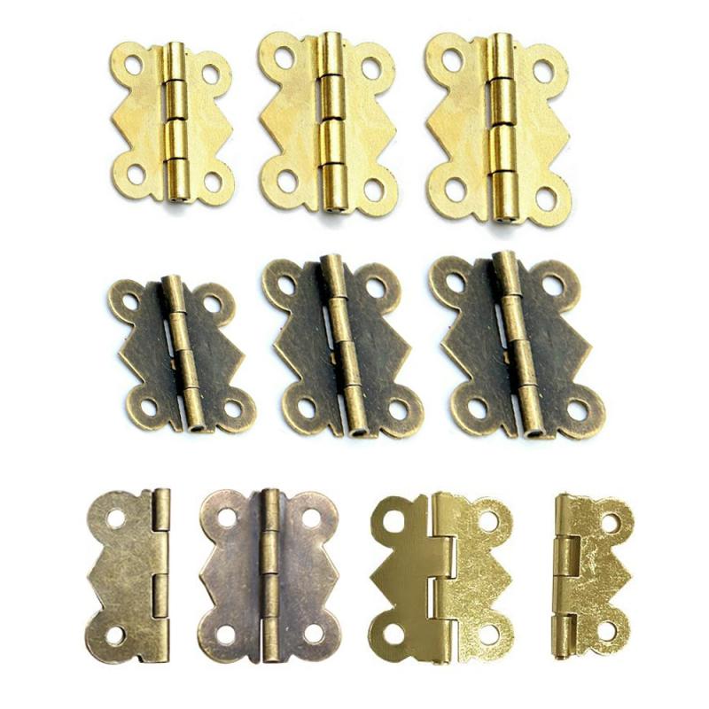 10/20pcs Hinge with Screw Butt - Furniture Hardware Antique 评论和价格