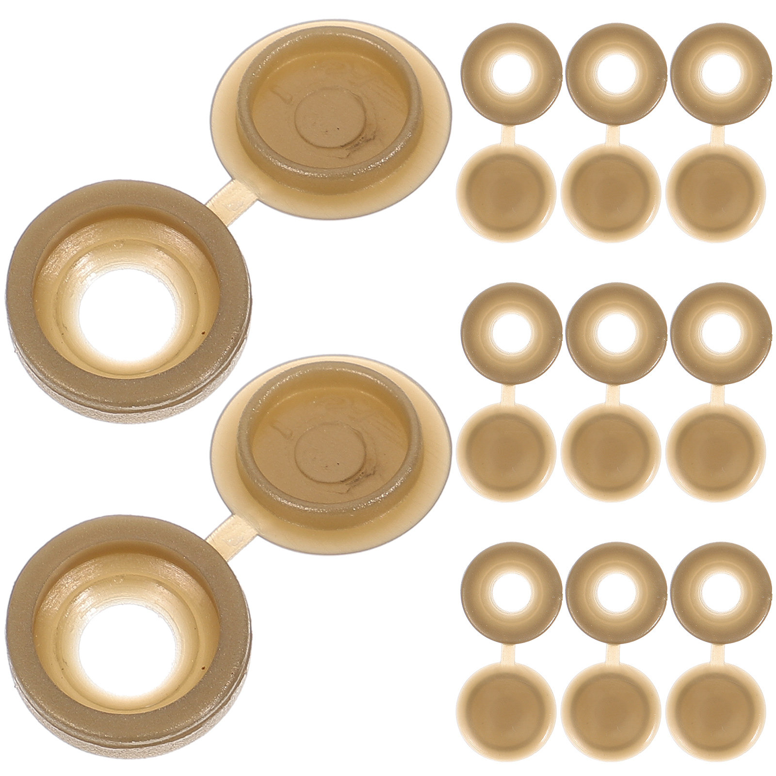 100Pcs Plastic Screw Covers Hi - Furniture And Hardware Shop 评论和价格