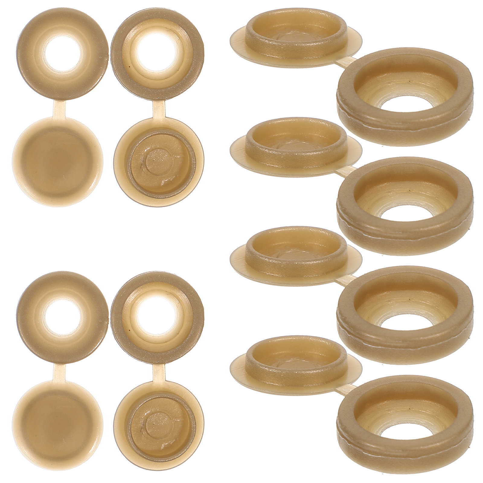 100Pcs Plastic Screw Covers Hi - Furniture And Hardware Shop 评论和价格