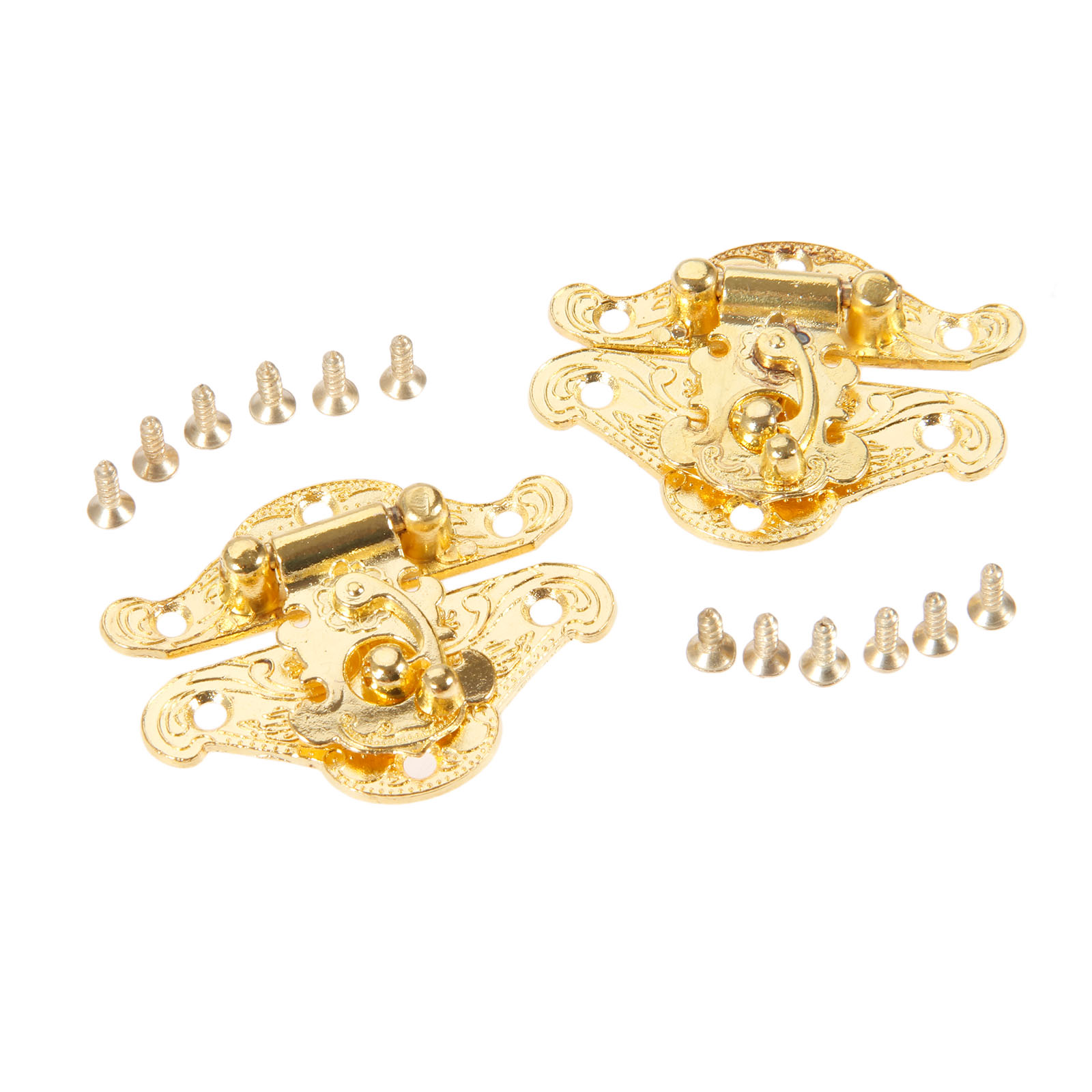 DRELD 2Pcs Antique Gold Box La - Furniture Hardware Antique 评论和价格