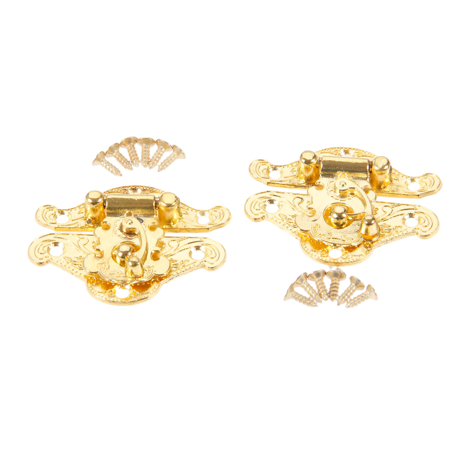DRELD 2Pcs Antique Gold Box La - Furniture Hardware Antique 评论和价格