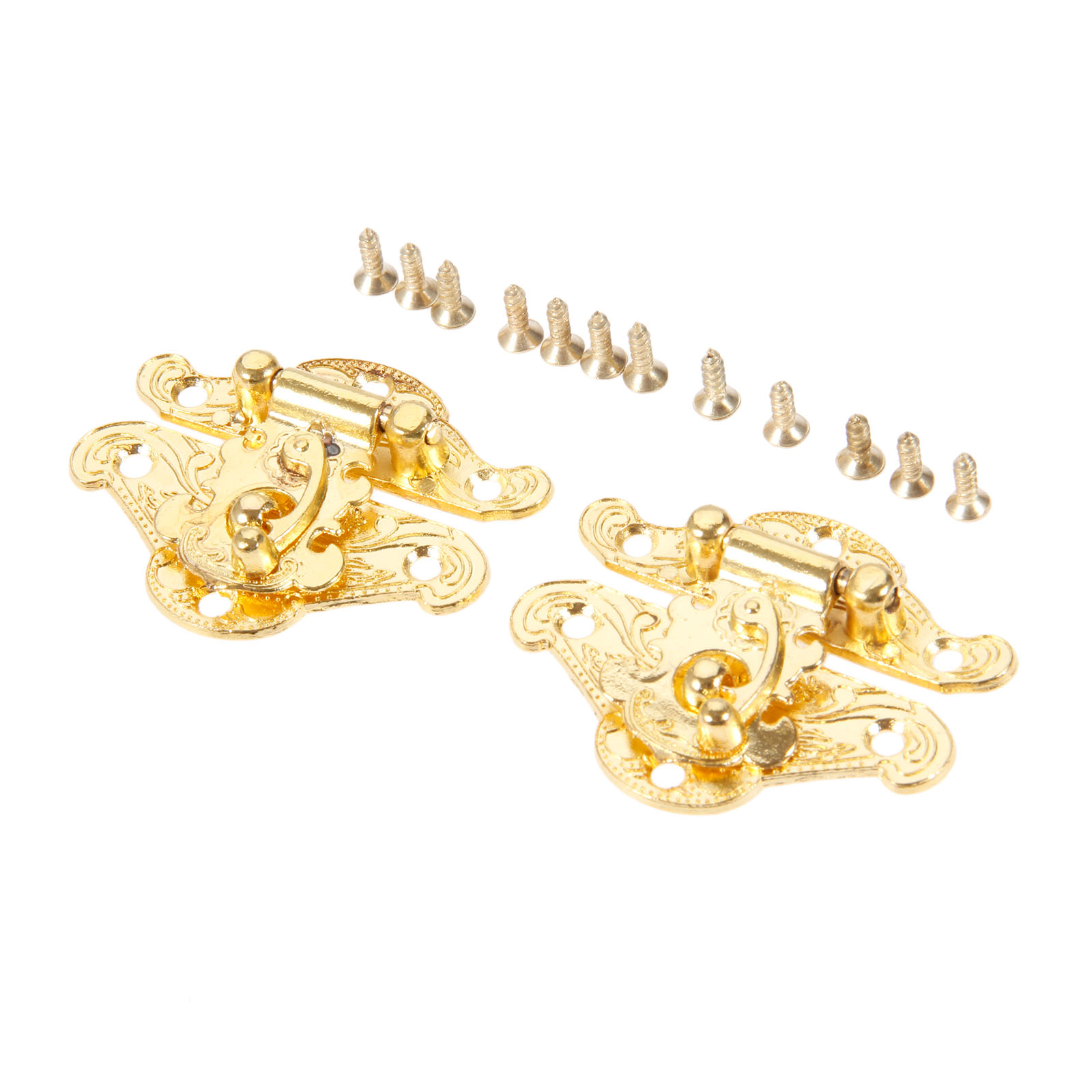 DRELD 2Pcs Antique Gold Box La - Furniture Hardware Antique 评论和价格