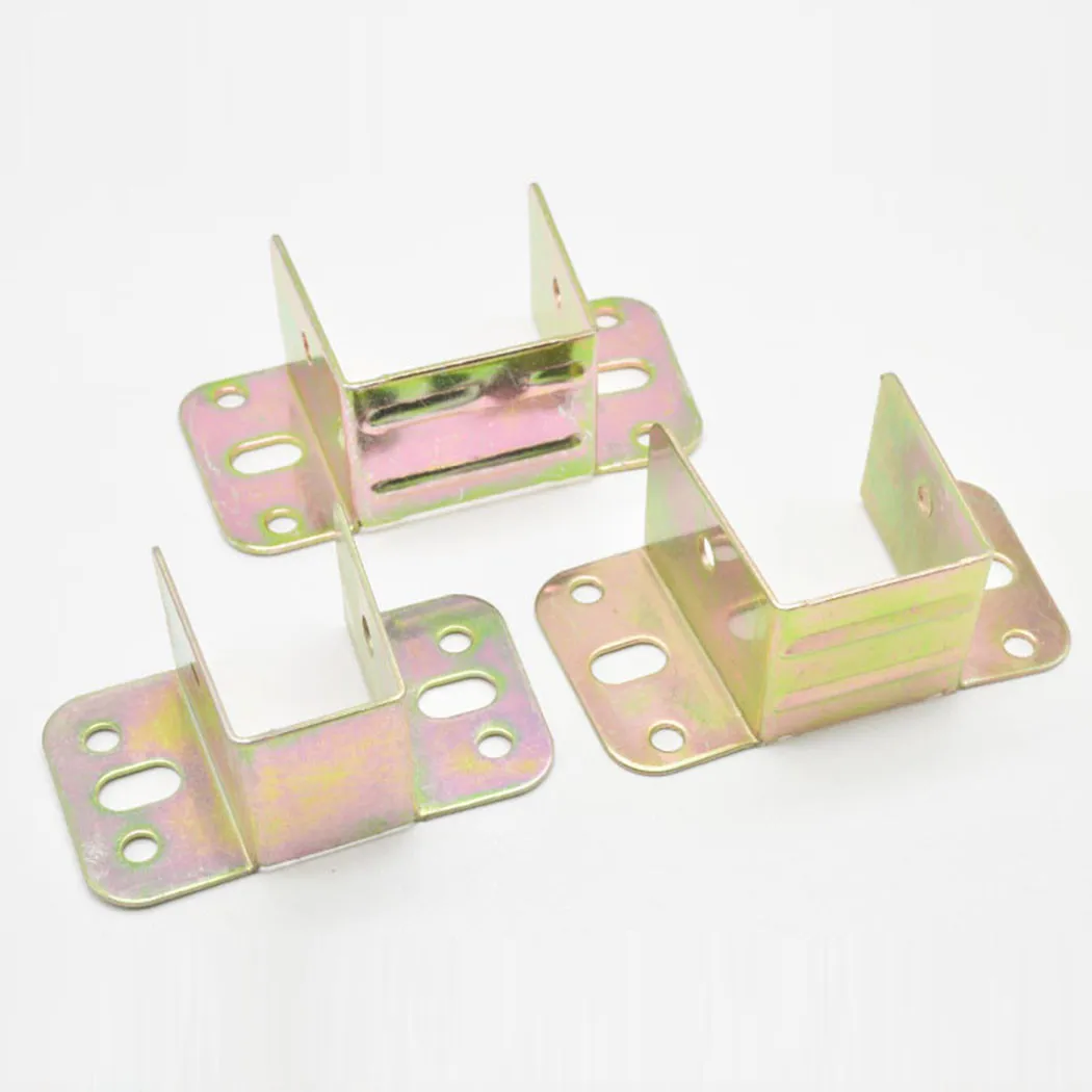 2pcs U Shaped Metal Bed Bracke - Furniture Hardware Bolts 评论和价格