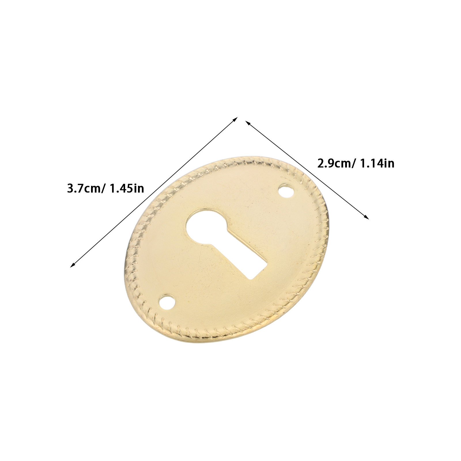 20Pcs Vintage Oval Keyhole Cov - Furniture Hardware Decorative 评论和价格