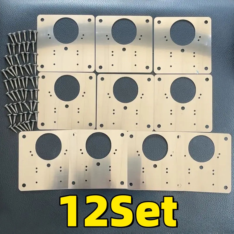 Cabinet Door Hinge Repair Plat - Furniture Hardware Replacement Parts 评论和价格