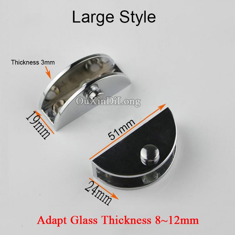 Brand New 10PCS Round Glass Cl - Brand Hardware Furniture 评论和价格