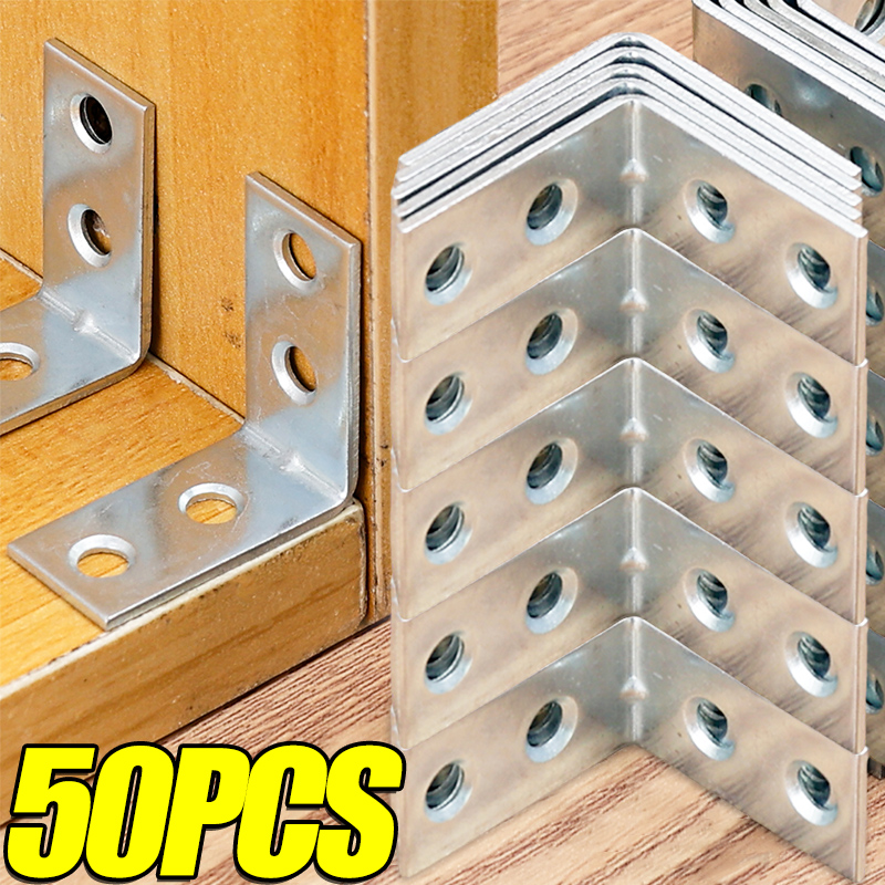 90° Corner Brackets L Joint Br - Furniture Joint Hardware 评论和价格