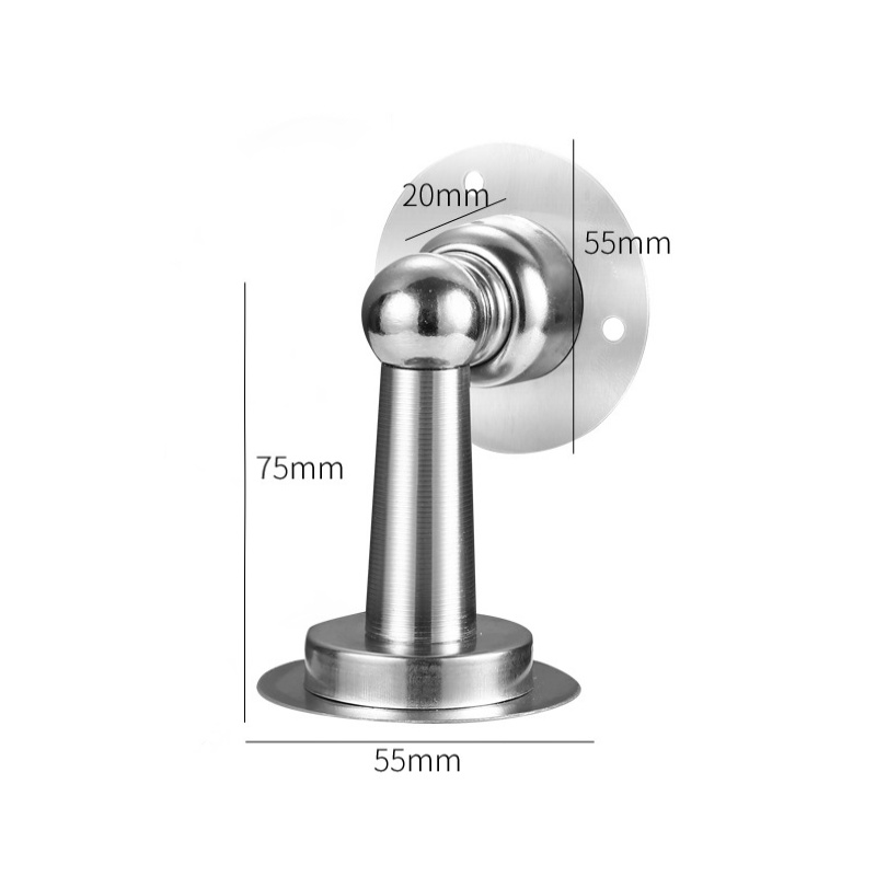 Stainless Steel Door Stopper B - Magnetic Catch Door 评论和价格