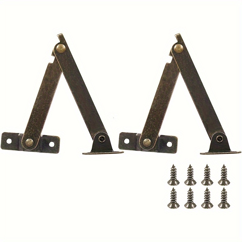 2-Pack Antique Bronze Folding  - Furniture Hardware Antique 评论和价格