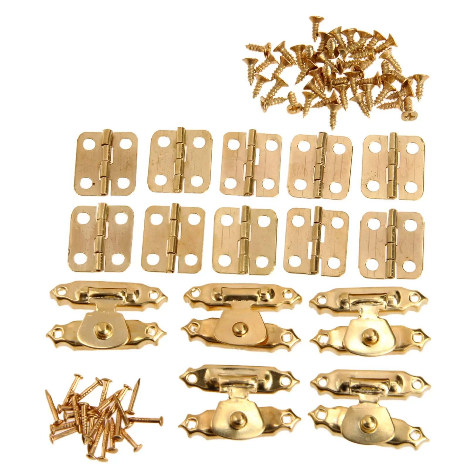 15pcs/set Vintage Gold Round H - Furniture Joinery Hardware 评论和价格