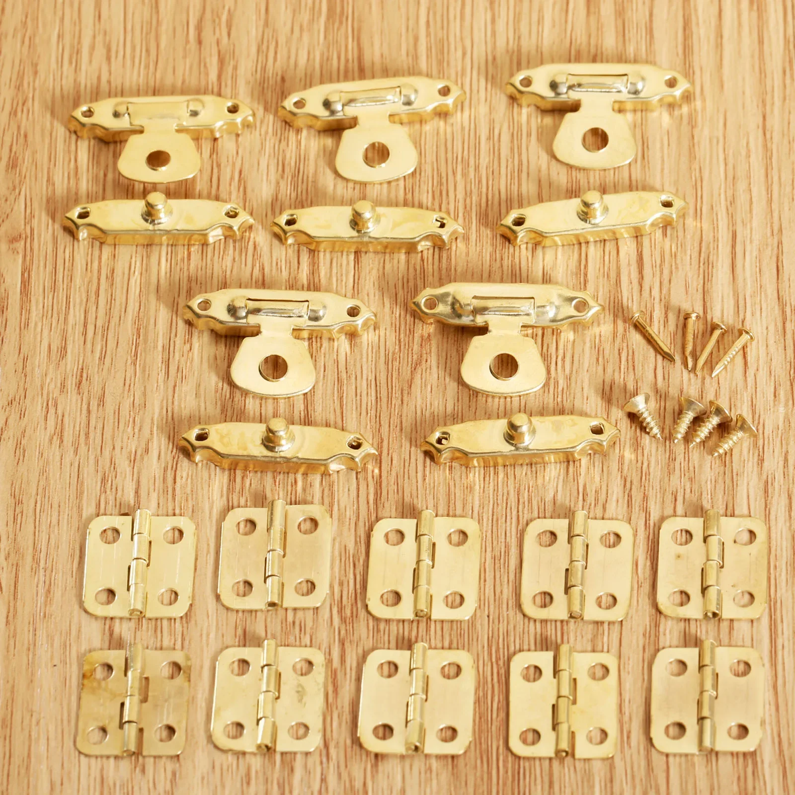 15pcs/set Vintage Gold Round H - Furniture Joinery Hardware 评论和价格