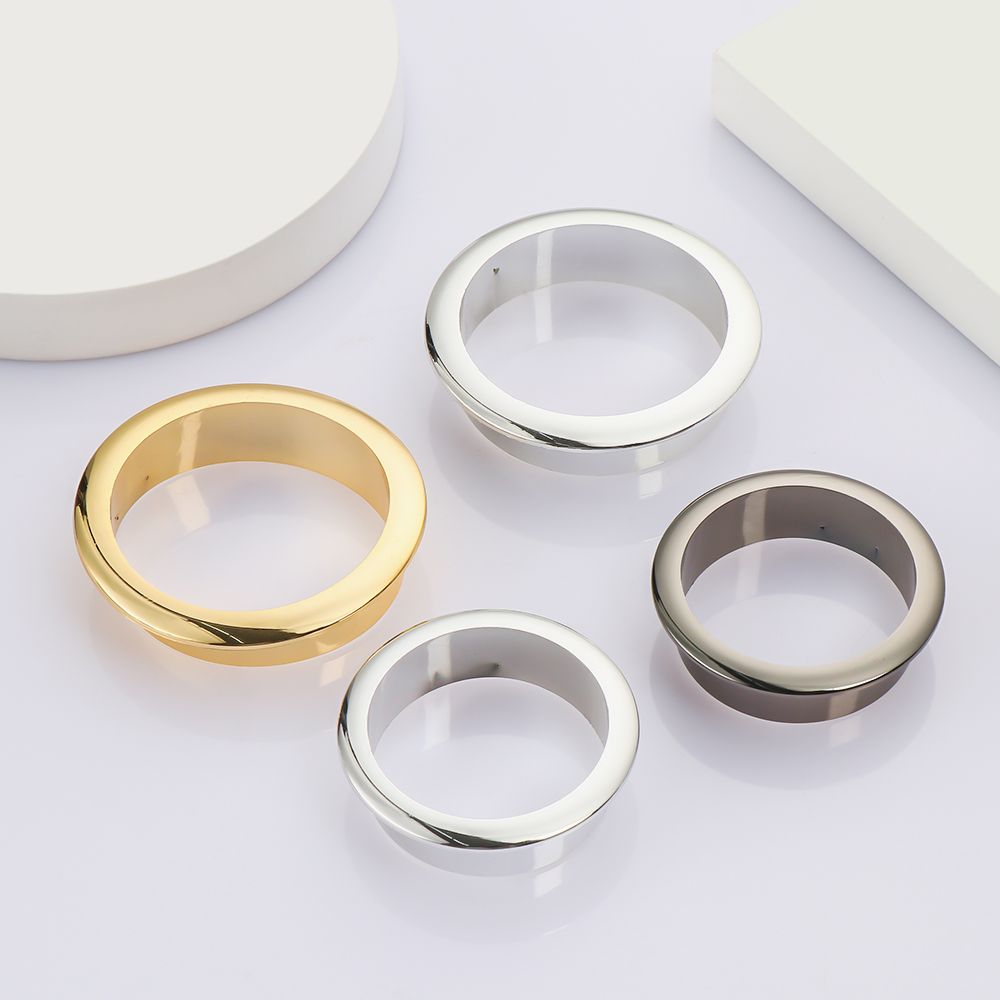 25-80mm Plastic Wire Hole Cove - Furniture Hardware Decorative 评论和价格