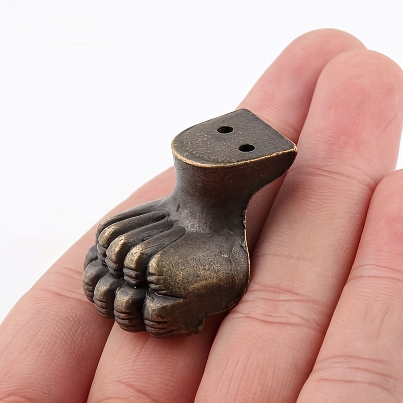 8pcs Antique Foot Brass Jewelr - Furniture Hardware Decorative 评论和价格