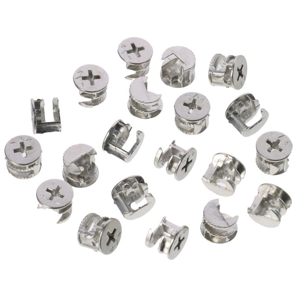 20PCS Zinc Cam Lock Nut Durabl - Furniture Joinery Hardware 评论和价格