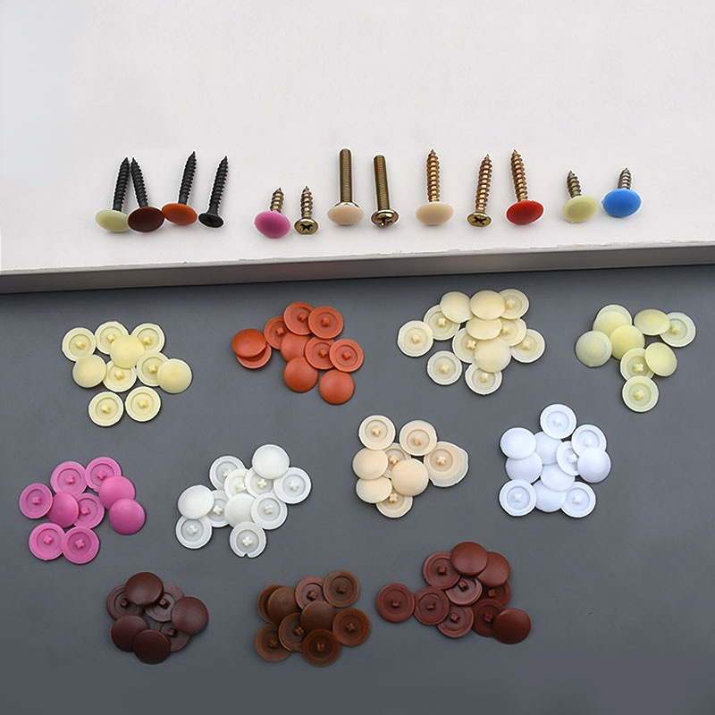 100/500/1000pcs Plastic Screw  - Furniture Hardware Bolts 评论和价格