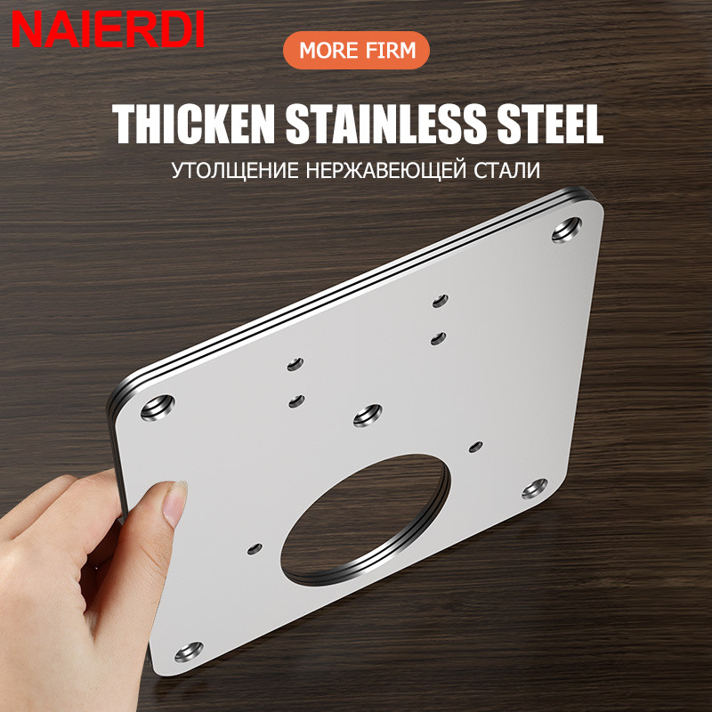 NAIERDI Stainless Steel Hinge  - Furniture Hardware Replacement Parts 评论和价格