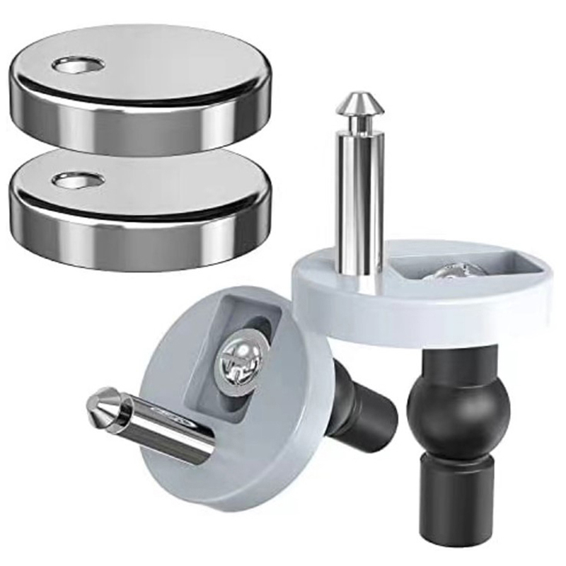2Pcs Toilet Seat Hinges Top Fi - Furniture Hardware Replacement Parts 评论和价格