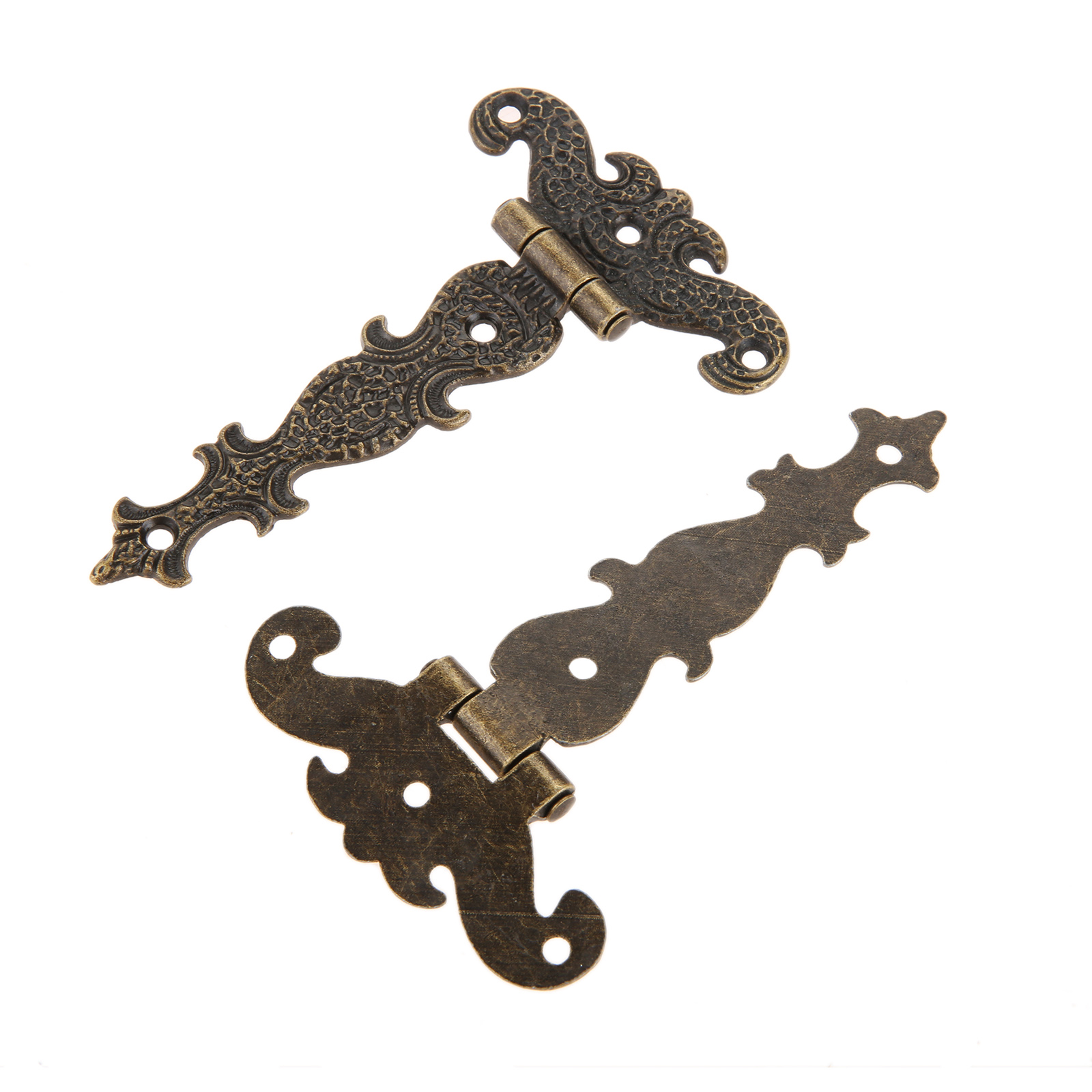 DRELD 2Pcs Vintage Brass Plate - Furniture Hardware Replacement Parts 评论和价格