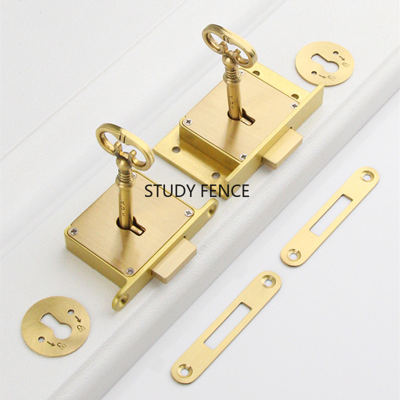 1PC Antique Metal Drawer Lock  - Furniture Hardware Bolts 评论和价格