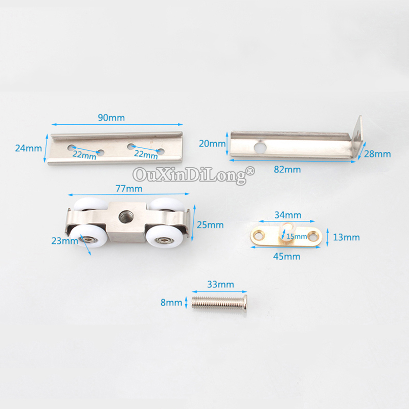 Brand New 2PCS Heavy Duty Slid - Brand Hardware Furniture 评论和价格