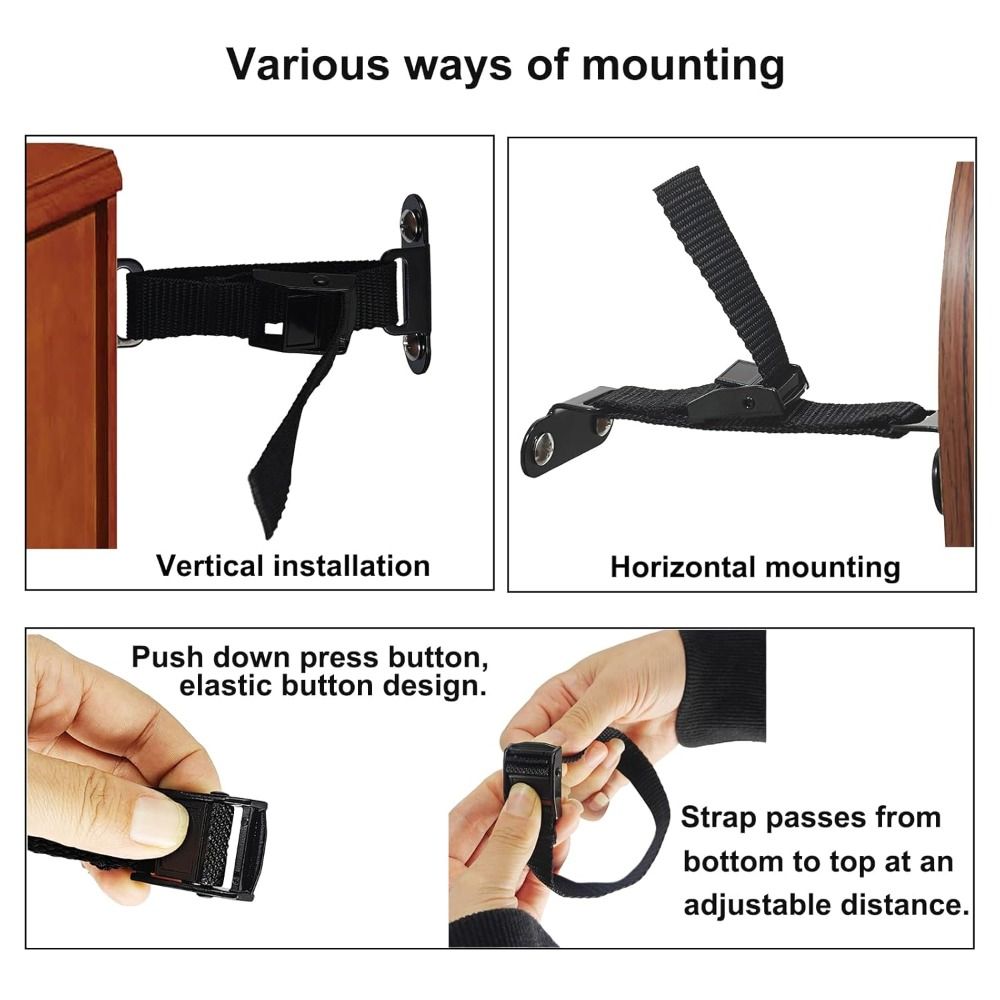 Easy Install Earthquake Proof  - Furniture Hardware Bolts 评论和价格