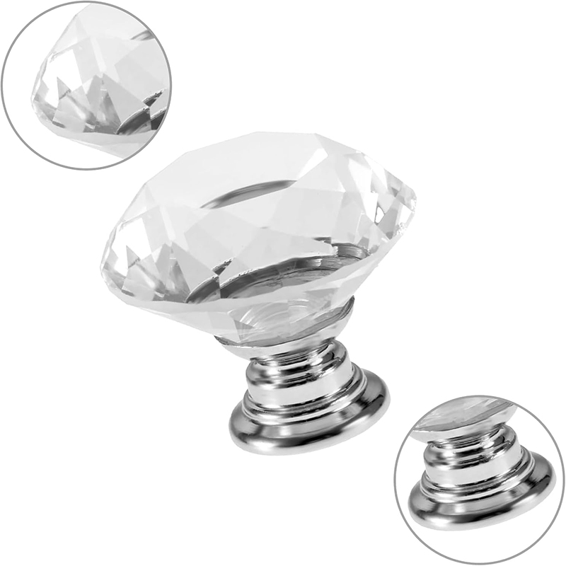 6Pcs Cabinet Knob with Screws  - Furniture Joint Hardware 评论和价格