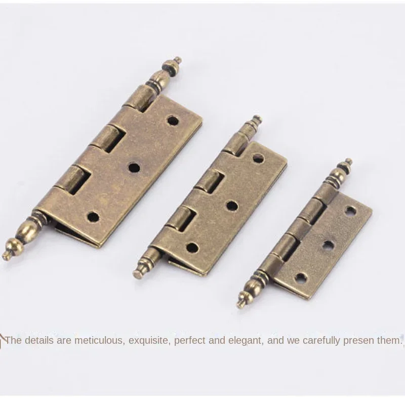 2pcs/set Crown Hinge 6 Holes 1 - Furniture Hardware Antique 评论和价格