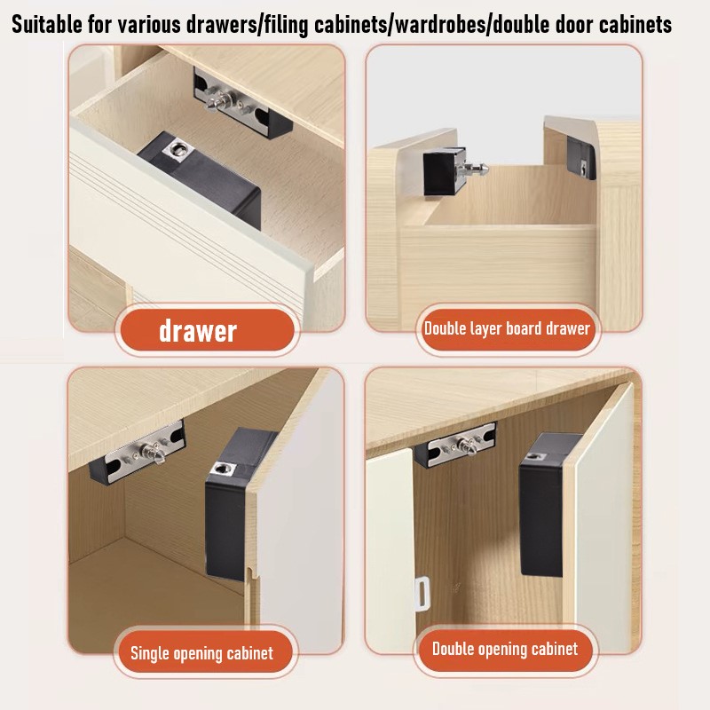 Tuya Smart Cabinet Door Lock K - Furniture Hardware Bolts 评论和价格