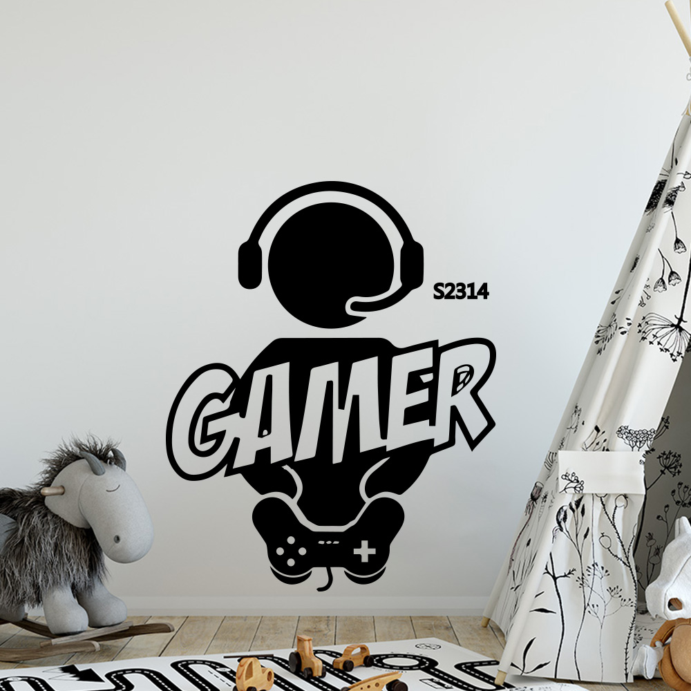 1pc Gamer Wall Art Decal For K - Furniture Joint Hardware 评论和价格