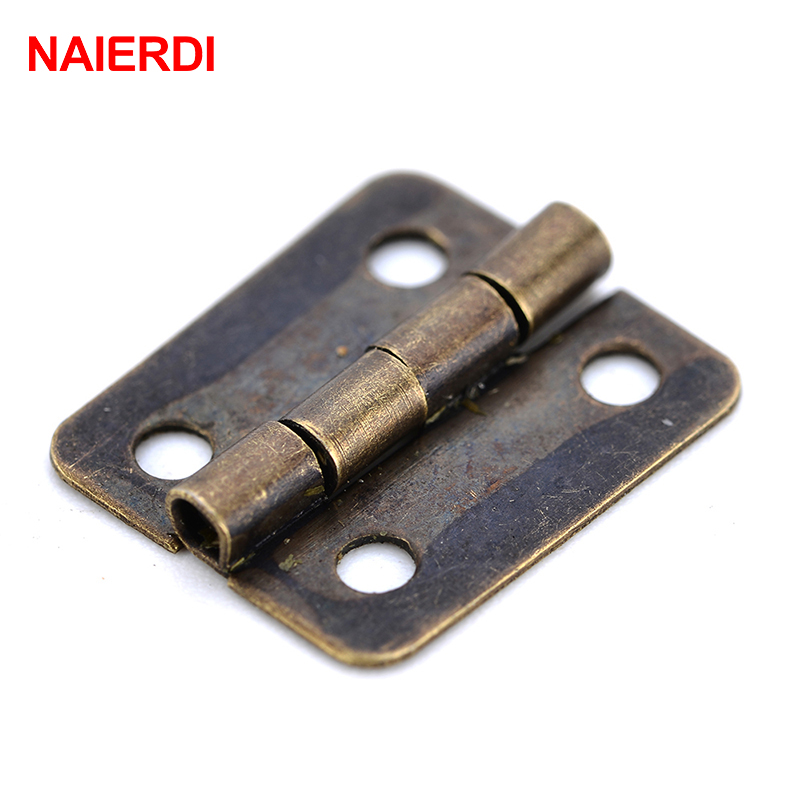 50PCS NAIERDI Antique Hinge Mi - Furniture Hardware Antique 评论和价格