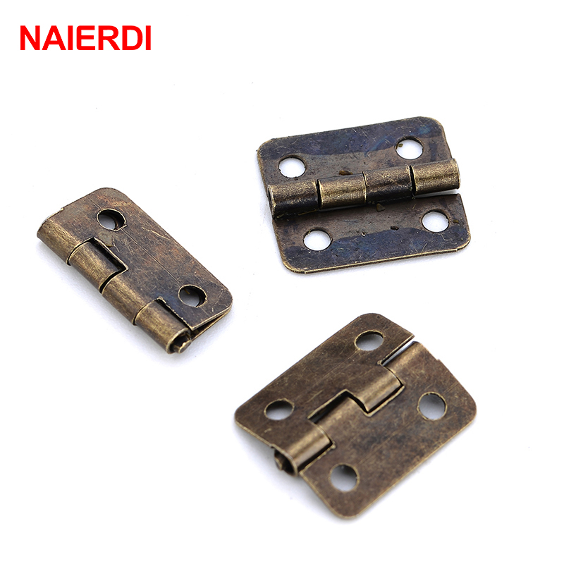 50PCS NAIERDI Antique Hinge Mi - Furniture Hardware Antique 评论和价格