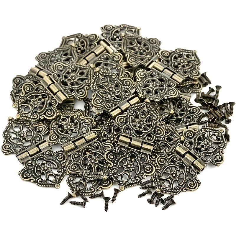 8PCS Vintage Alloy Hollow Flow - Furniture Hardware Replacement Parts 评论和价格