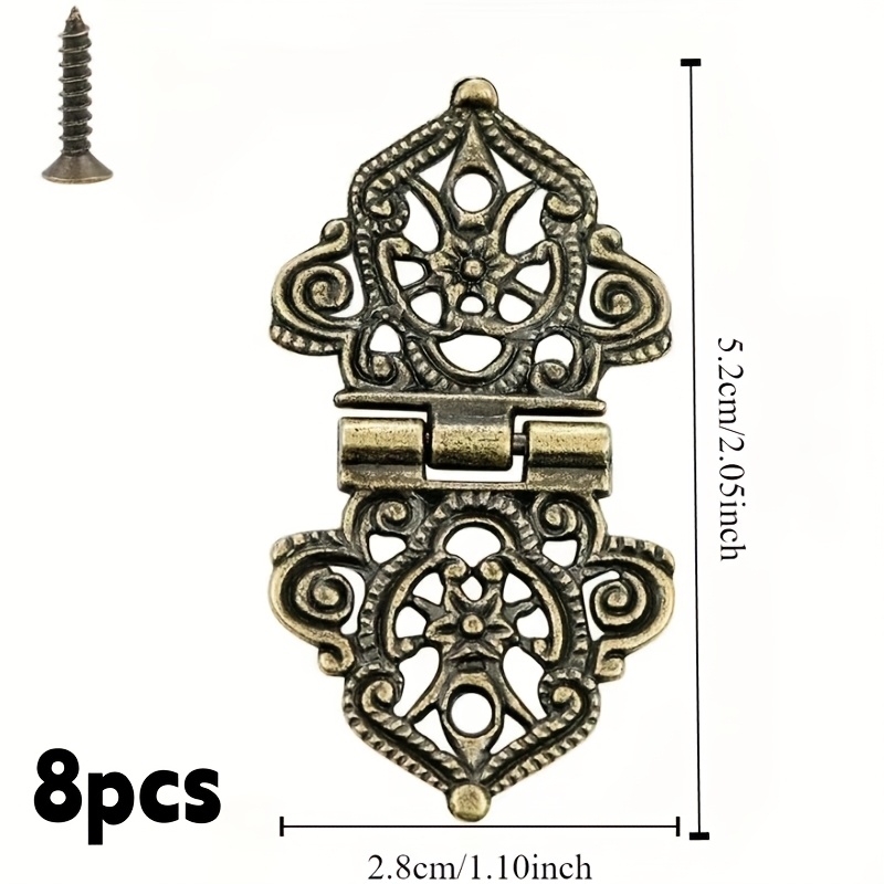 8PCS Vintage Alloy Hollow Flow - Furniture Hardware Replacement Parts 评论和价格