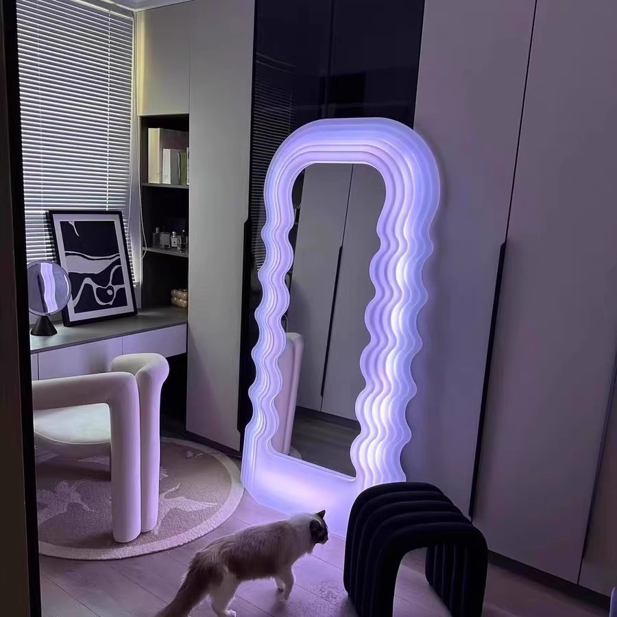 Ins Wave Full Body Mirror Mode - Furniture Hardware Store 评论和价格