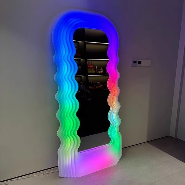 Ins Wave Full Body Mirror Mode - Furniture Hardware Store 评论和价格